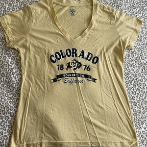 Golden CU Buffs Tee